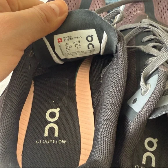 On Running Cloudflow Women Sneaker Size 6.5 - Picture 8 of 8